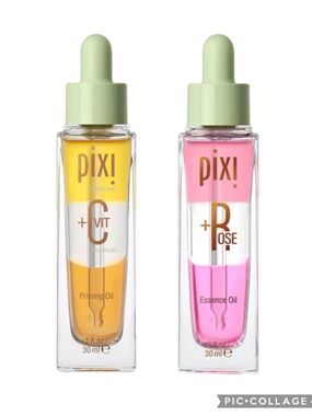 Pixi +C Vit Priming Oil & +Rose Essence Oil